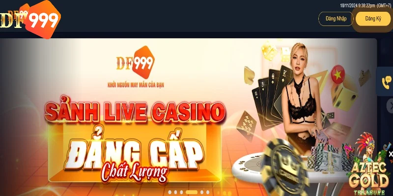 Casino trực tuyến DF999 nạp rút nhanh