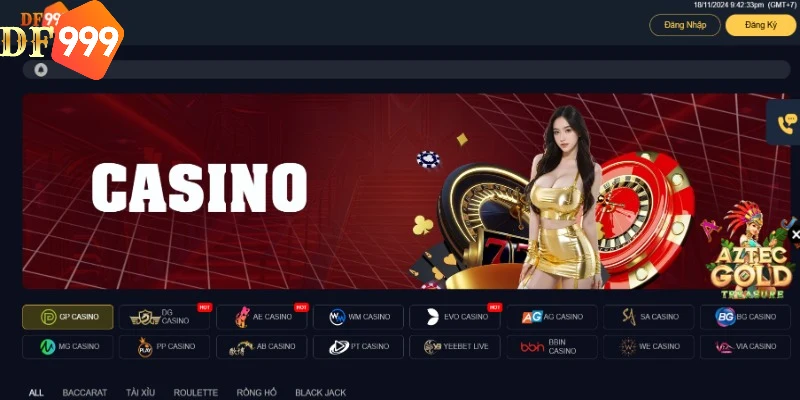 Game casino hấp dẫn DF999 - Khái quát chung